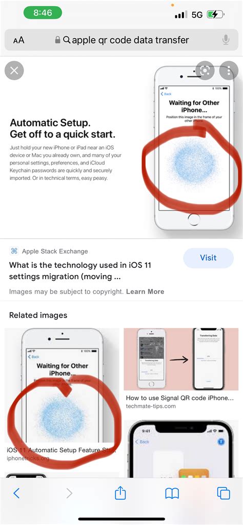 Data transfer QR code | Apple Developer Forums