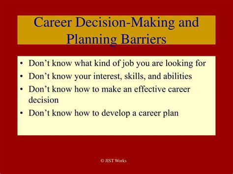 Ppt Overcoming Barriers To Employment Success Powerpoint Presentation