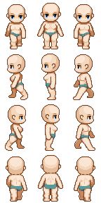 Rpg Maker Mv Character Sprite Template