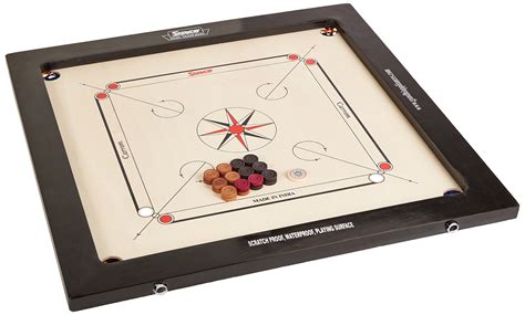 You'll receive email and feed alerts when new items arrive. Surco Vintage Carrom Board with Coins and Striker, 8mm ...