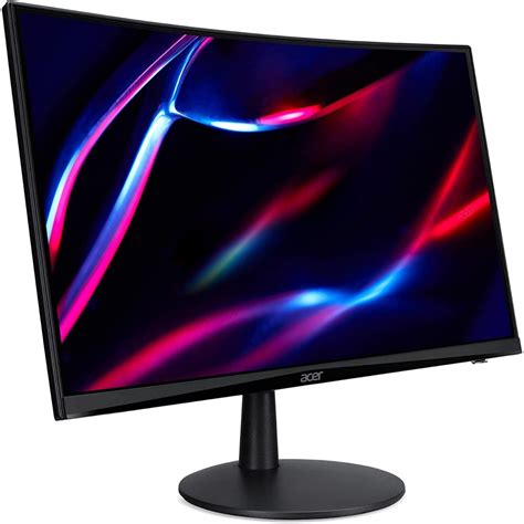 Acer Nitro Ed240q Sbiip 236 Full Hd Va 1500r Curved Gaming Monitor 165hz Refresh Rate 1ms Vrb