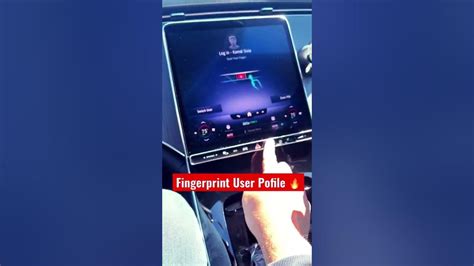 Mercedes Eqs Features Fingerprint User Profile Youtube