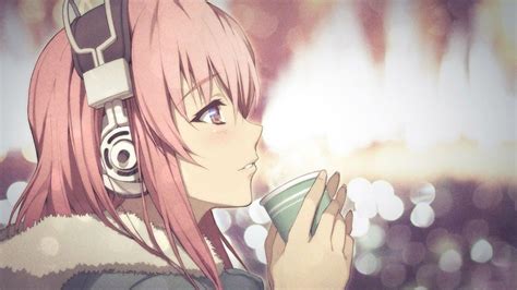 Anime Girl With Headphones Wallpapers Top Free Anime Girl With Headphones Backgrounds