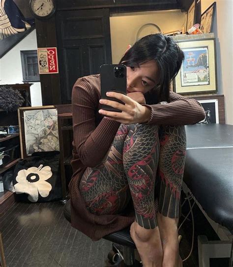 Japanese Tattoos On Instagram “tattoo Model Lele Youli 🤩 Tag Like