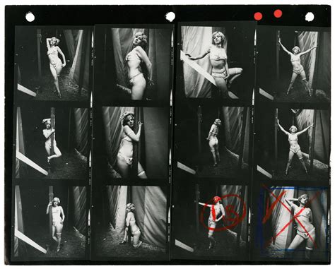 Making The Image Susan Meiselas Carnival Strippers Contact Sheet