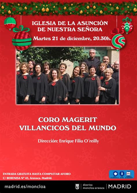 Coro Magerit Concierto Navidad Villancicos Del Mundo