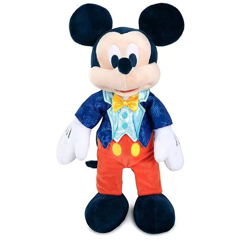Disney Disneyland 65th Anniversary Mickey Mouse Small Plush New With Tag