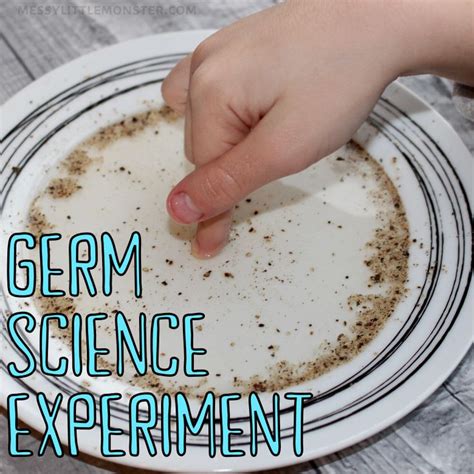 Germ Science Experiment Handwashing Activity Science Experiments