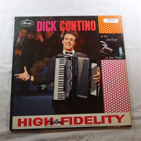 dick contino at the fabulous flamingo las vegas record album vinyl lp