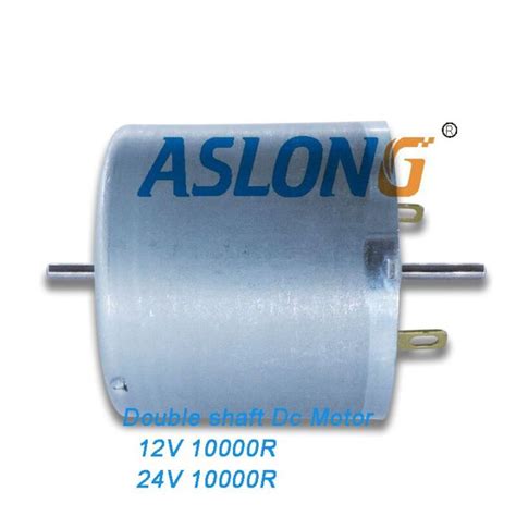 Permanent Magnet Dc Motor 3530 With Double Shaft And Single Shaft 12v