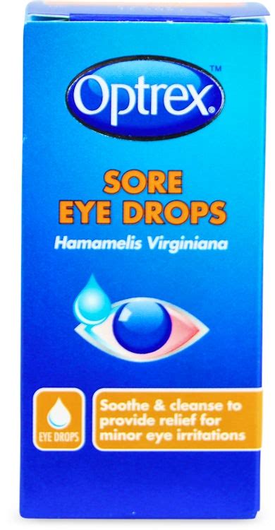 Optrex Sore Eye Drops 10ml Medino