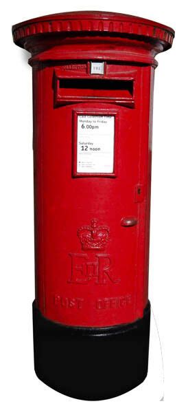 RED POST BOX - LIFESIZE CARDBOARD CUTOUT / STANDEE 5051905424724 | eBay