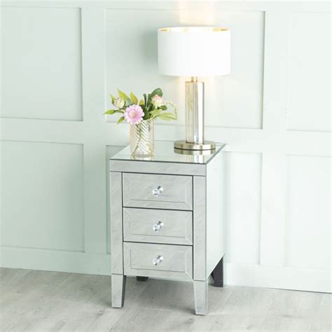 Maybe you would like to learn more about one of these? Urban Deco Lucia Mirrored Bedside Cabinet - CFS Furniture UK