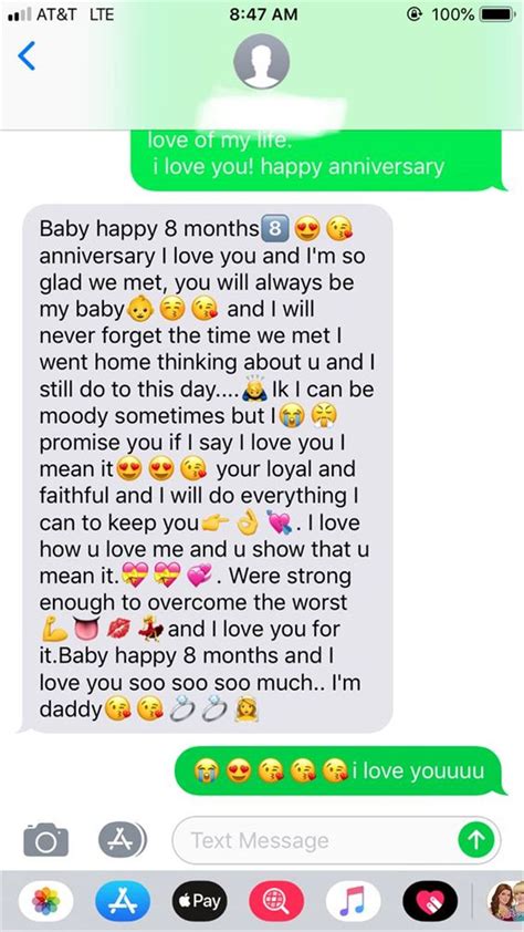 Sweet Message For Boyfriend