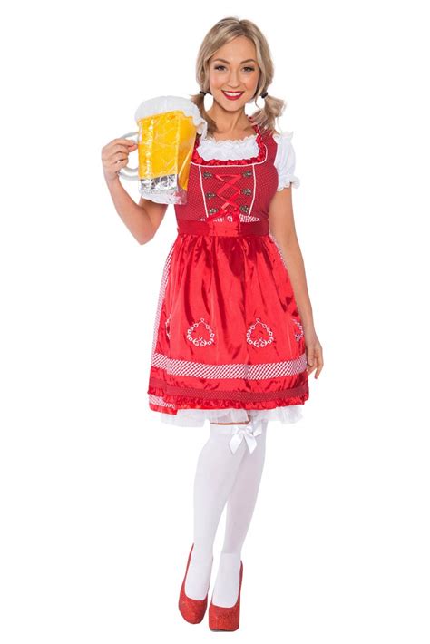 Ladies Beer Maid Oktoberfest Wench German Costume Costumes Au Costumes Au