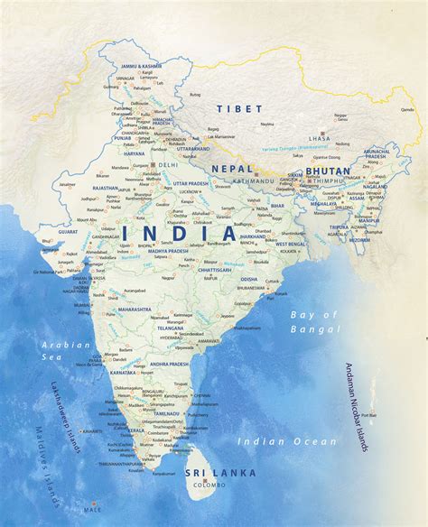 Creative India Map