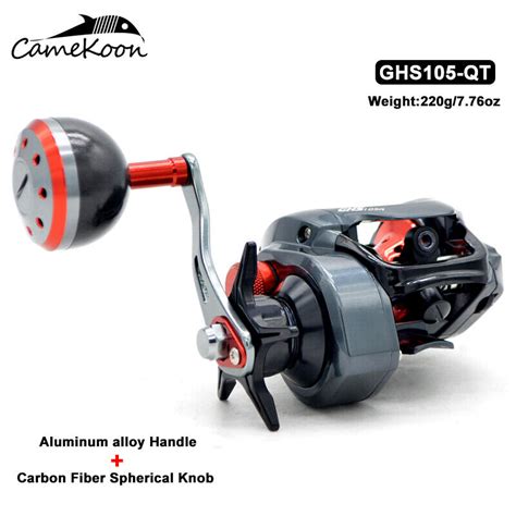 Camekoon Baitcasting Fishing Reel Gear Ratio Rh Or Lh Saltwater