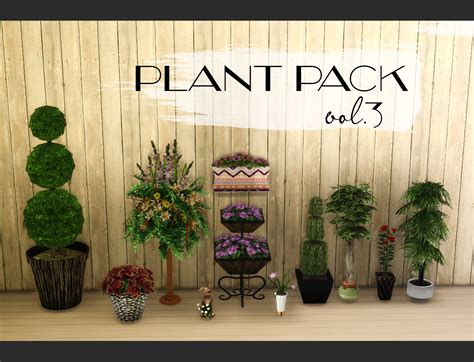Ebonix Ts4 Cc Reblogs — Daer0n Plant Pack Vol 3 2t4 Conversion Of Ts2