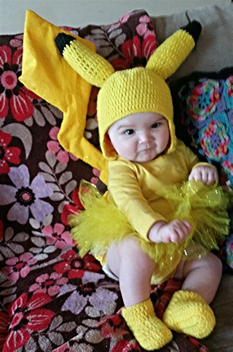Missbritecom Musings Of A New Mom Baby Pikachu Costume Pikachu