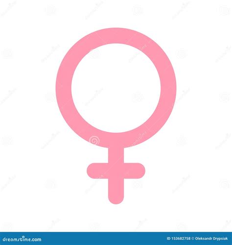 Femenino Símbolo De La Mujer Icono Del Género Y De La Orientación