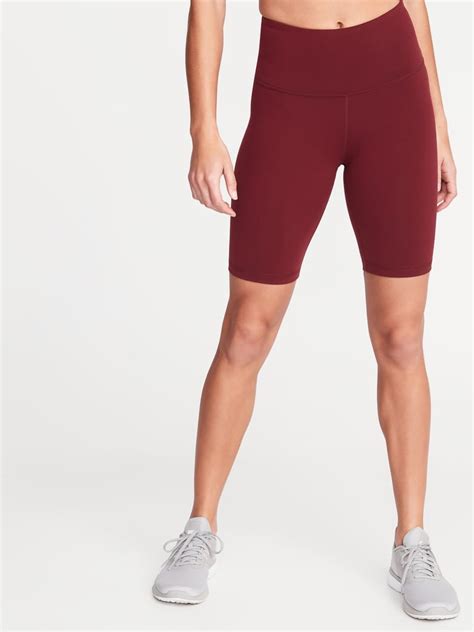Old Navy High Waisted Elevate Compression Bermuda Shorts The Best Running Shorts For Women