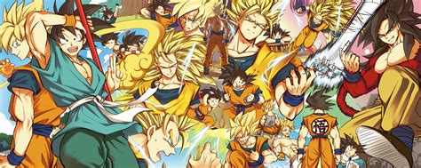 , dragon ball z hd wallpapers wallpaper 2560×1600. Son Goku HD Wallpaper | Background Image | 3509x1404 | ID ...