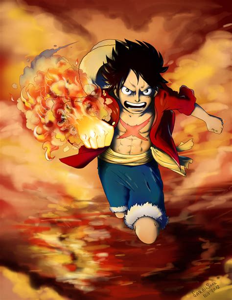 Ia dikenal sebagai karakter lucu, kocak, bodoh namun juga keren dan kuat. Luffy - One Piece Photo (34268836) - Fanpop