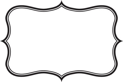 Free Label Templates Border Templates Borders And Frames Clip Art