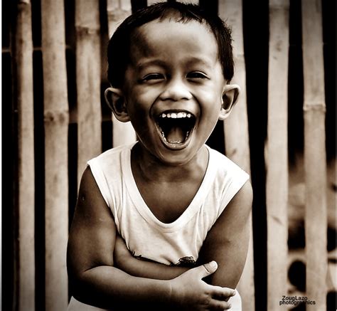 Big Laugh A Village Pinoy Kid In Laughter Zoug Lazo Flickr