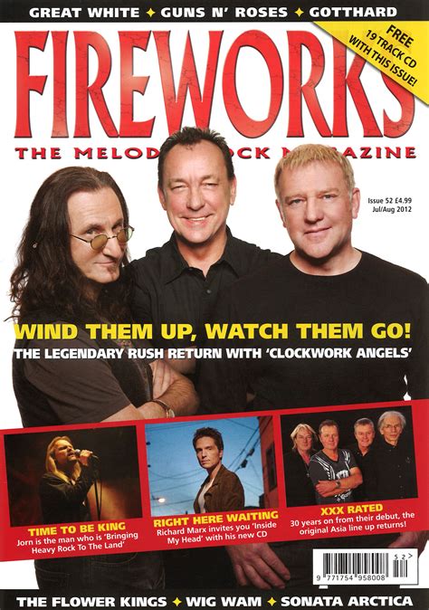 Rush Working Like Clockwork Fireworks Magazine Julyaugust 2012