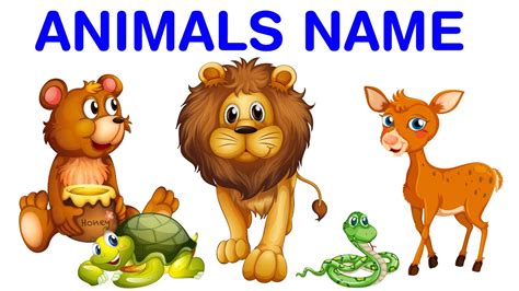 Animals names and sounds for kids | Animals name for kids | Videos for