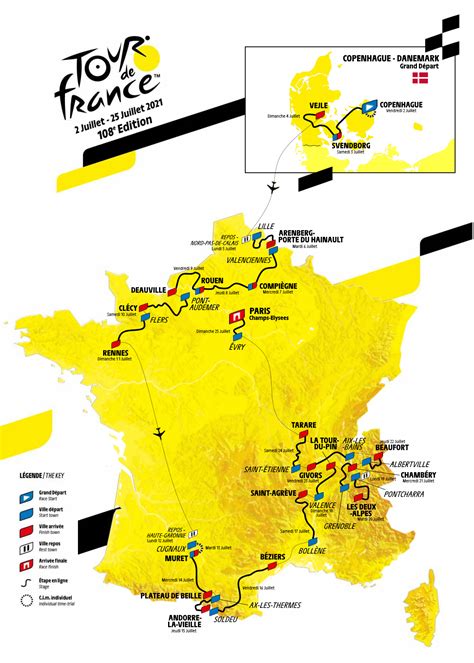 Le tour de france 2021 de cyclisme, qui aura lieu du 26 juin au dimanche 18 juillet prochain, est sur les rails, depuis la présentation du parcours effectuée le dimanche 1er novembre le parcours du tour de france 2021 et les dates de toutes les étapes : Tour De France 2021 Gruppetto