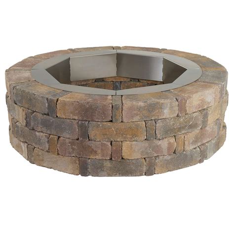 The best fire pit ideas for any budget | making lemonade. Pavestone RumbleStone 46 in. x 14 in. Round Concrete Fire ...