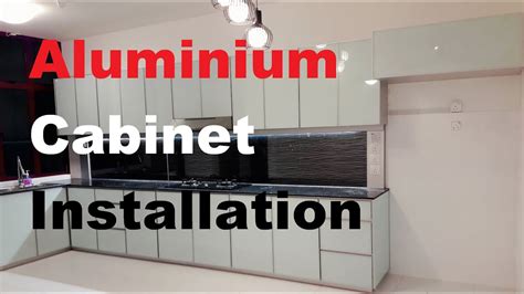 Kitchen cabinetry is not just for storage. Fully Aluminium Kitchen Cabinet Installation (4 hours ...