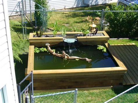 Above Ground Fish Pond Designs Lanzhome Com