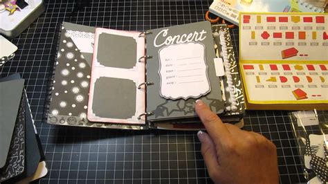 A step by step photo tutorial which will teach you how to make a really cute mini origami book! Mini Books Cricut Cartridge - 1st Mini Album - YouTube
