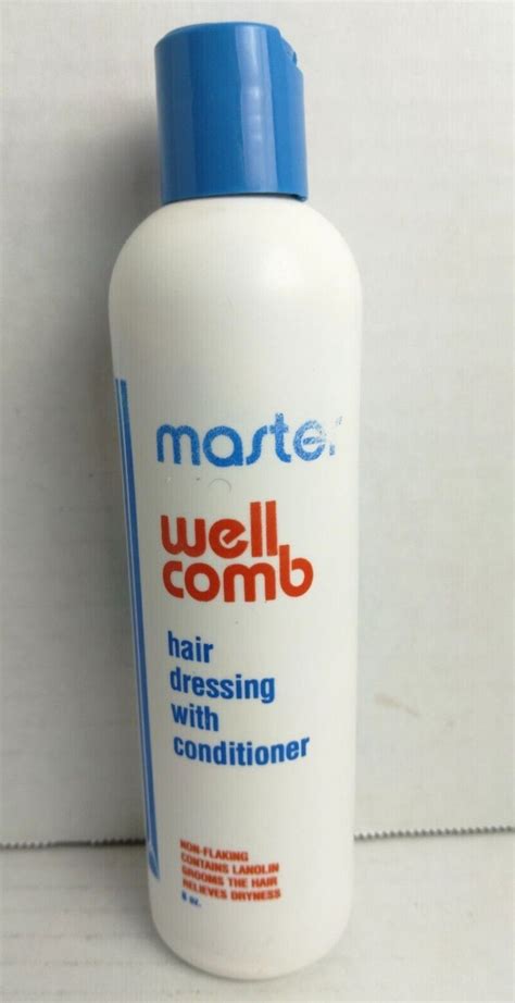 Original Master Well Comb Hair Dressing With Conditioner Hair Color