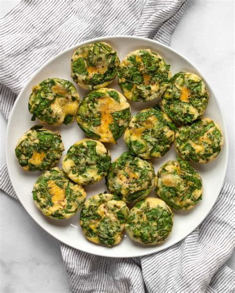 Mini Frittatas With Spinach And Parmesan Last Ingredient