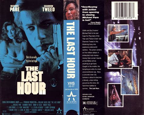 The last hour on imdb. VHS Cover Scans: The Last Hour (1991)