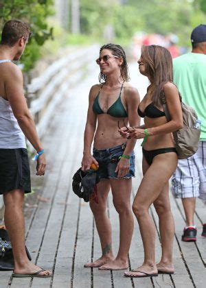 Jillian Michaels In Bikini At The Beach In Miami Gotceleb