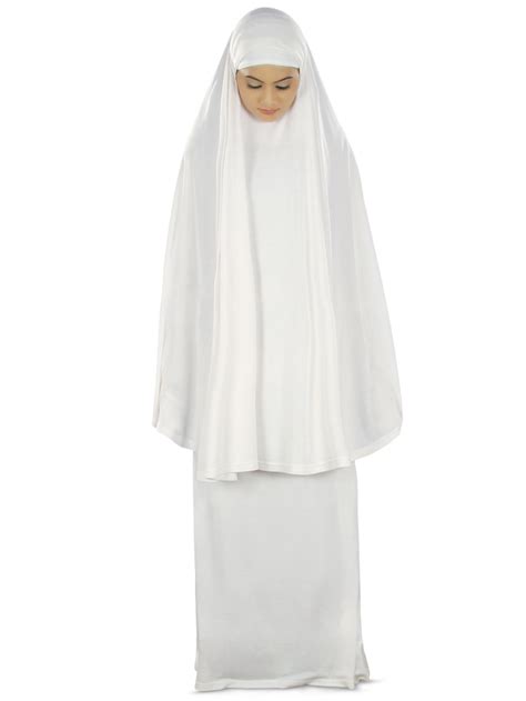 White Jilbab Hijab Khimar Wholesale Islamic Women Clothing Buy Abaya