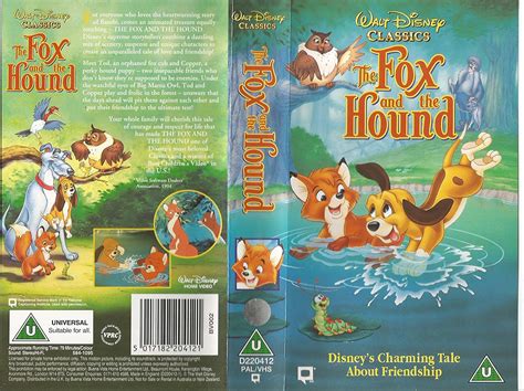 The Fox And The Hound [VHS] [1981]: Mickey Rooney, Kurt Russell, Pearl Bailey, Jack Albertson ...