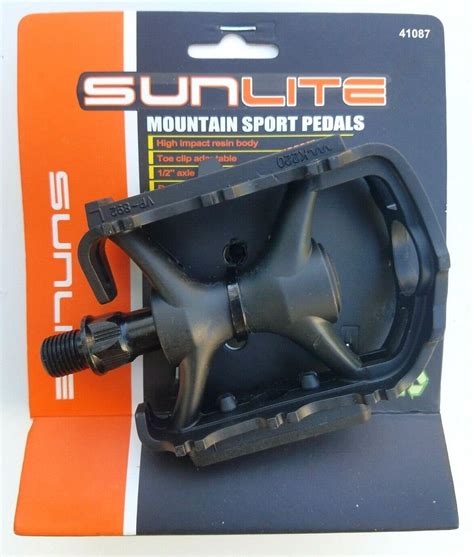 Sunlite Mountain Sport Pedal Set 12in Black 41087 72774410873 Ebay
