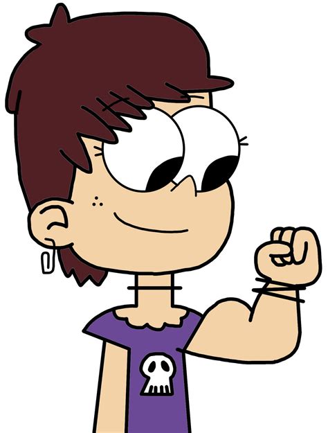 Luna Loud Flexing Her Muscle by NicholasVinhChauLe on DeviantArt