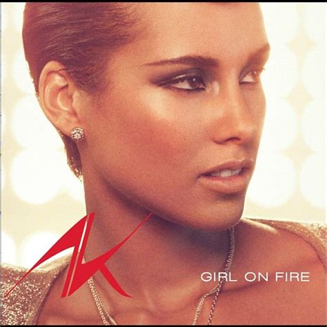 Rolling Soul Alicia Keys Revela A Arte Do Single Girl On Fire Faixa
