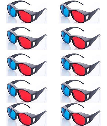 Hrinkar Original New Model Anaglyph 3d Glasses Red And Cyan 3d Glass