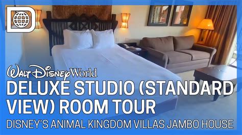 Deluxe Studio Standard View Room Tour Disneys Animal Kingdom