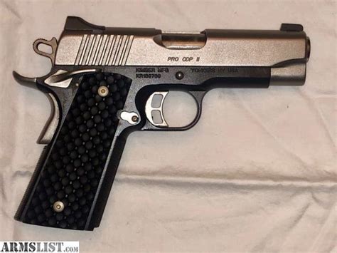 Armslist For Sale Kimber 1911 Cdp Pro Ii