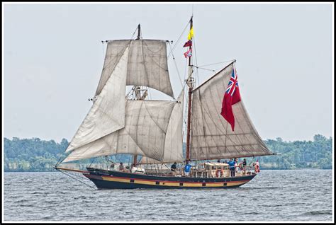 Young Sailors Aboard The St Lawrence Ii Sail Into Lake Erie For Tall