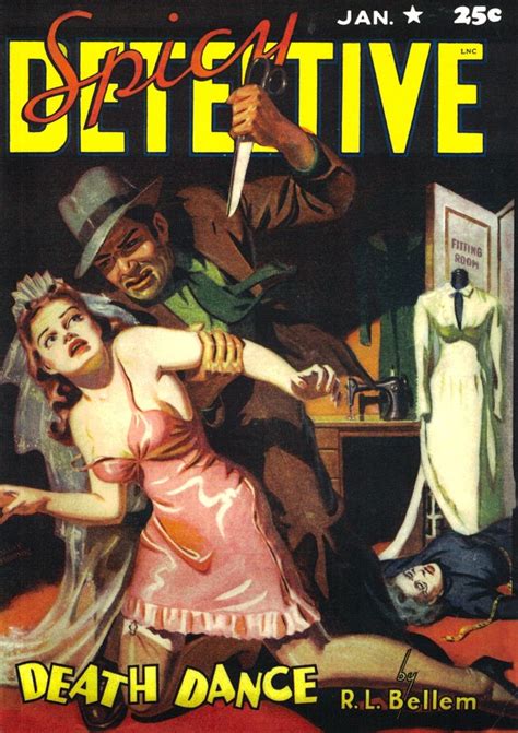 Spicy Detective January Pulp Fiction Magazine Classic